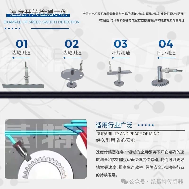 凱基特科普 | 速度傳感器：精準測量，動態(tài)控制